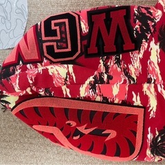 A BATHING APE カモフラージュ シャークパーカー 100％正規品の画像