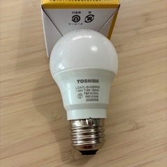 TOSHIBA LED電球（E26/電球色） の画像