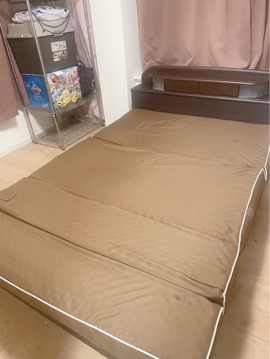 ベッドフレーム/ダブルベッド※11/20以降受渡し予定、希望者多数で値上げ中