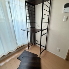 【値下げしました】キッチンラック　カメオ　CAMEO ブラックの画像