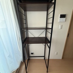 キッチンラック　カメオ　CAMEO ブラック