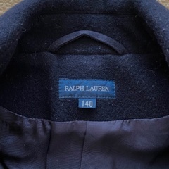 ラルフローレン  ウールPコート  140の画像