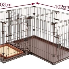 ペットゲージの画像