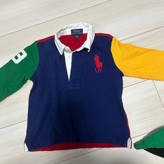 ラルフローレン　長袖ポロシャツ　４枚セット　90 24Mの画像