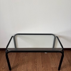 ガラステーブル2個セットの画像