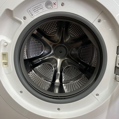 「安心の1年保証付。【HITACHI ドラム式洗濯乾燥機 BD-SV120L 12.0kg 6.0kg 2024年製】取りに来れる方限定。」の画像