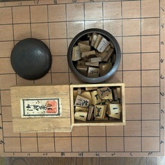 将棋盤と将棋駒の画像