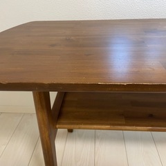 【定価約4万円】unico ウニコ　SWELLA スウェラ　テーブルの画像