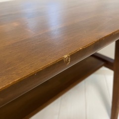 【定価約4万円】unico ウニコ　SWELLA スウェラ　テーブルの画像