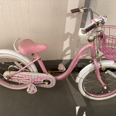 (商談中)大人用こども用自転車2台まとめて ママチャリ こども18インチ自転車の画像