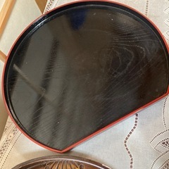 菓子入れ、お盆の画像