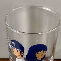 【希少品】 昭和レトロ　アニメ　タッチ　グラスの画像