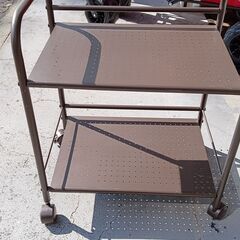 キャスター付き　ミニ収納ラック　サイズ（約）幅43cm×奥30cm×高51cm　　■近隣配送無料 買取GO‼　栄和店の画像