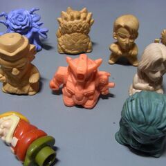 062　ガン消し・ぷよぷよ等・森永 幽遊白書他　送料込みの画像