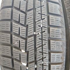 8分山くらい 155/65R14 75Q YOKOHAMA iG60 2023年 2本 スタッドレスタイヤ 軽自動車用 14インチ ヨコハマ アイスガード6の画像