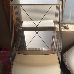 無償　パソコンデスク　モダン　4段の画像