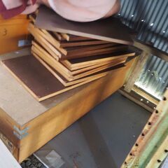 食器棚、カップボード、１３５ｘ４５ｘ１９７の画像