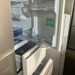 I 2511-334  三菱ノンフロン冷凍冷蔵庫 MR-CX27D-W 2018年製 全定格内容積 272L 動作確認済み キズ 汚れありの画像