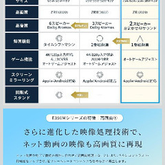 REGZA65型TV 2023年製の画像