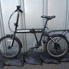 HUMMER （ハマー）  ミニベロ（小径車）折りたたみ自転車　管理NO.20251114-15の画像