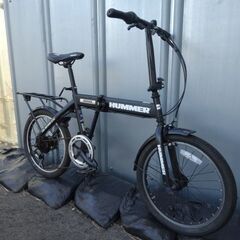 HUMMER （ハマー）  ミニベロ（小径車）折りたたみ自転車　管理NO.20251114-15の画像