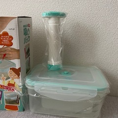 【未使用】タッパー2個セット(脱気容器)の画像