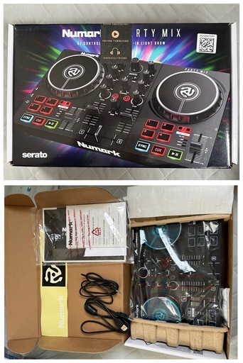 Numark Party Mix DJコントローラー2回だけ使用