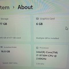 Acer Predator ゲーミングのーノート の画像
