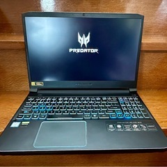 Acer Predator ゲーミングのーノート の画像