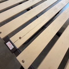 折りたたみすのこベッドの画像