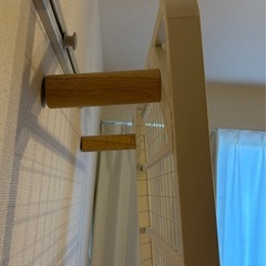 2台分★ 無印良品　スチールベッドフレーム　シングル　脚付の画像