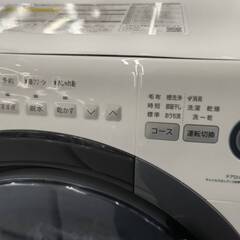🌺SHARP/シャープ/7Kg/3.5㎏ドラム式洗濯機/2019年式/ES-S7D-WL/№6832🌺の画像