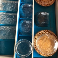 ガラス製、コップセット
の画像