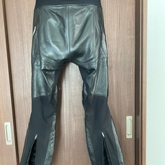 クシタニ　KUSHITANI K-1067 GROOVE PANTSグルーヴパンツ　サイズ：LL レザーパンツ 本革の画像