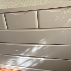 【受取決定】引出し　チェスト　白の画像