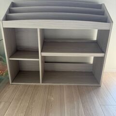 絵本ラック 幅93 3段 ディスプレイ 絵本棚 の画像