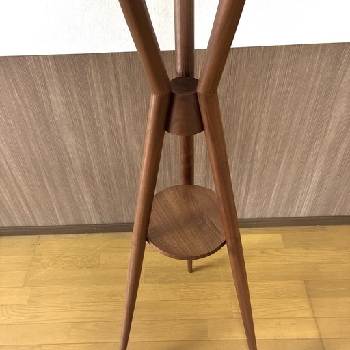 展示品 配送無料日進木工 nissin コートスタンド 木製 ハンガーラック