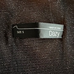 ラメシースルーのボレロの画像