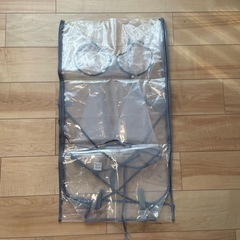 ベビーカー用　レインカバー　前面フルオープンの画像