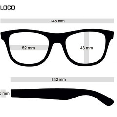 LOCO Black Soft x Black Polarized(偏光レンズ) [vidg00349]  の画像