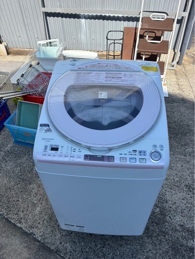 洗濯機　8kg 乾燥機能付き