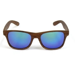 LOCO Wood Matte x Green Mirror Polarized(偏光レンズ) [vidg00298-1] の画像