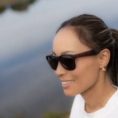 LOCO Brown Matte X Black Smoke Polarized with FISHING(中村貴之デザインモデル)(偏光レンズ)[vidg00498] の画像