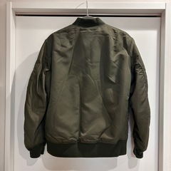 ユニクロ ブルゾン S カーキ 男女兼用 UNIQLOの画像