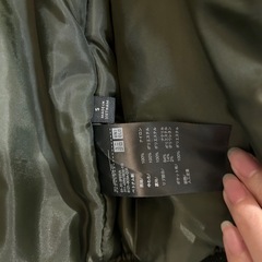 ユニクロ ブルゾン S カーキ 男女兼用 UNIQLOの画像