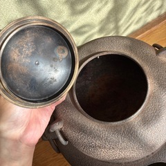 茶釜　　茶道具の画像