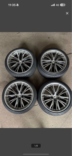 Weds クレンツェ エルアボラ 19インチ　4本