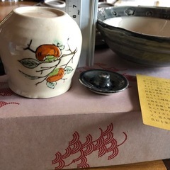陶器製、食器セットの画像