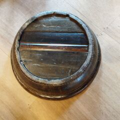 古道具 木製鉢 大ぶり 桶 樽 古民具 レトロ　/UJ-1378 2Fの画像