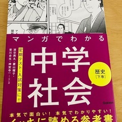マンガでわかる中学社会（ほぼ新品） 2冊セットの画像